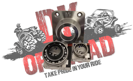 Sportsman 850/1000 Billet steel pinion cover