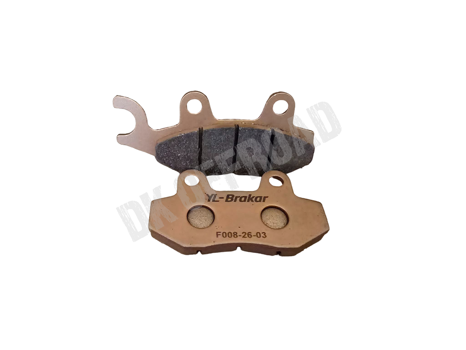YL Brakar FA135 165 sintered brake pad set