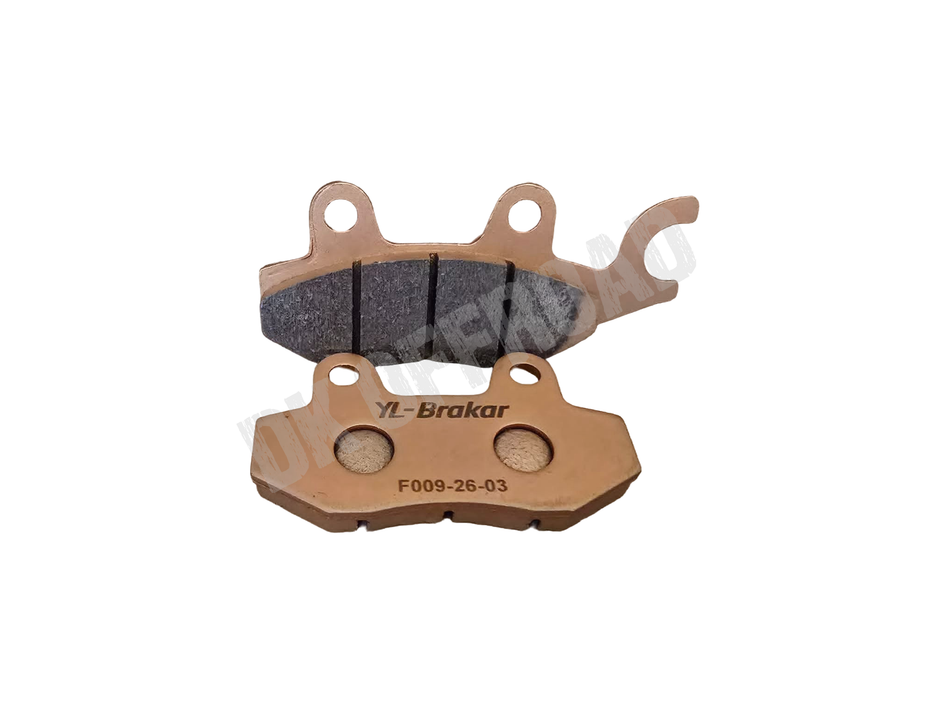 YL Brakar FA135 165 sintered brake pad set