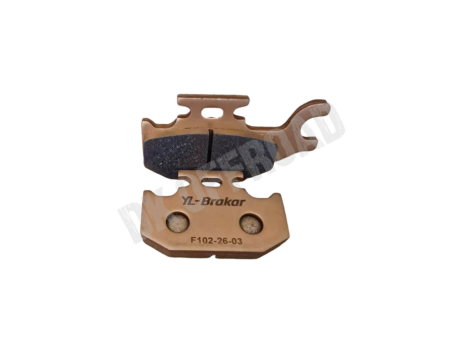 YL Brakar FA307 & 318 sintered brake pad set