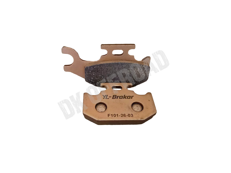 YL Brakar FA307 & 318 sintered brake pad set