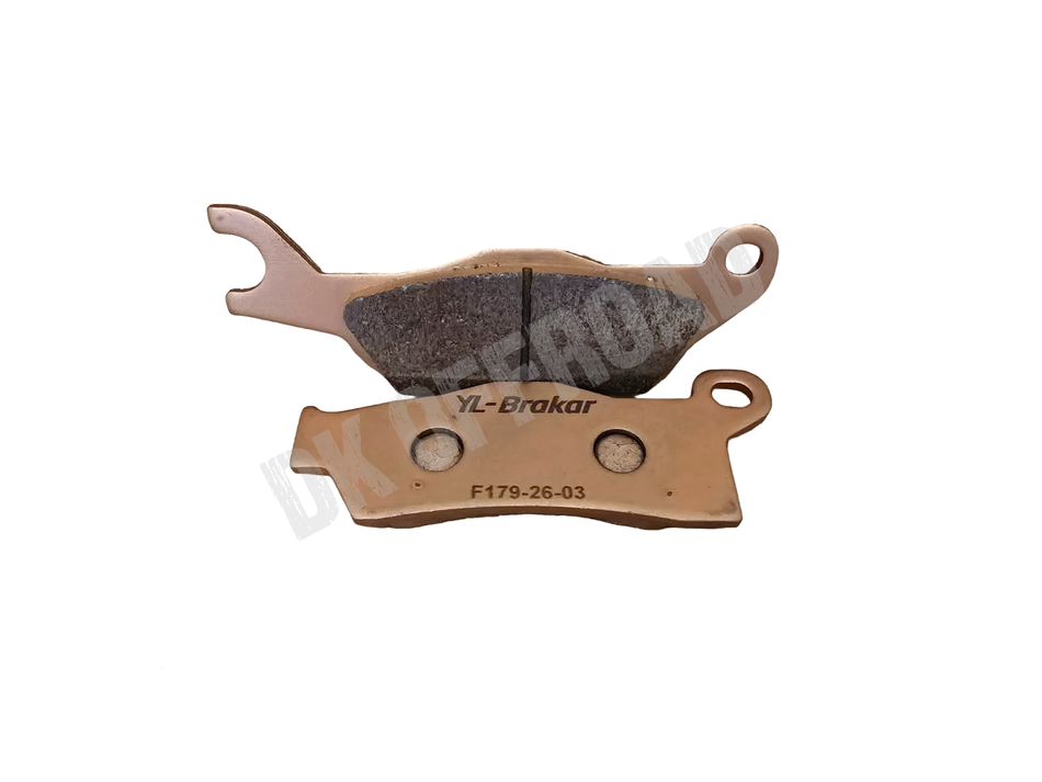 YL Brakar FA617 618 sintered brake pad set