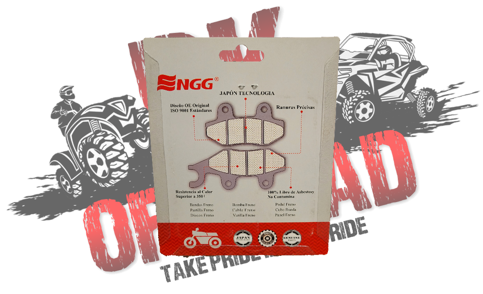 High quality Sintered brake pads Sportsman 550 850 1000