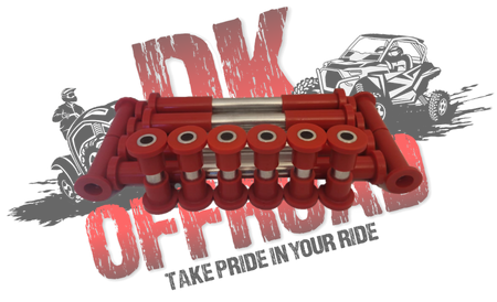 Rzr 800 polyurethane bushing set