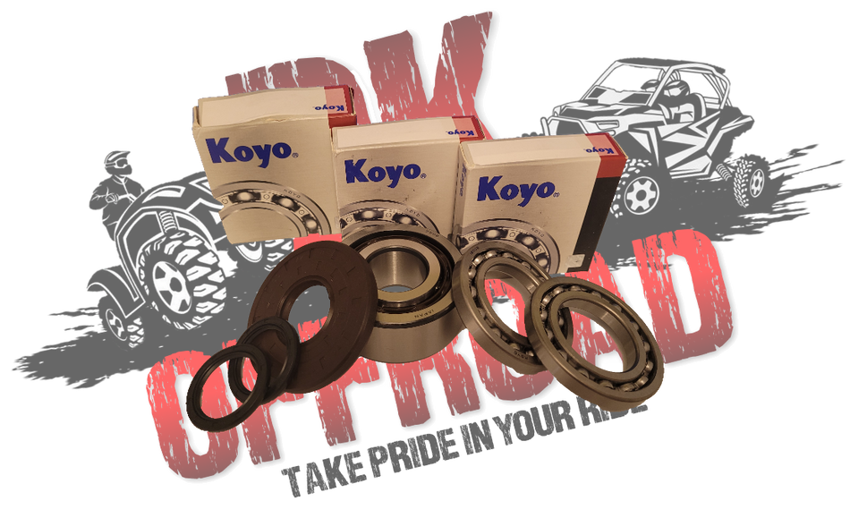 Polaris Rzr 900 1000 front diff rebuild kit.