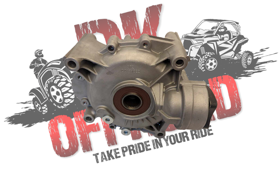 Sportsman Scrambler 850 1000 rear differential