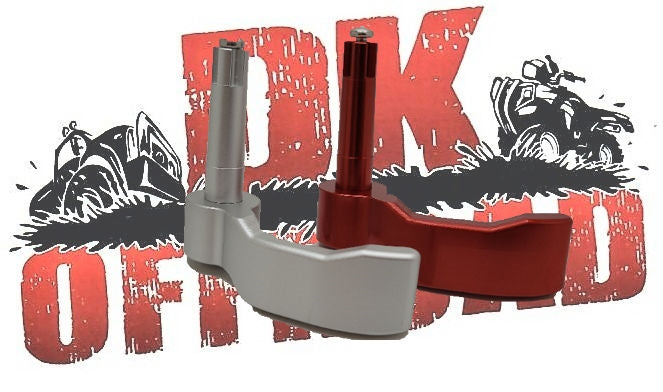 Polaris aluminum thumb throttle